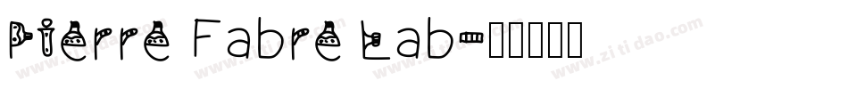 Pierre Fabre Lab字体转换